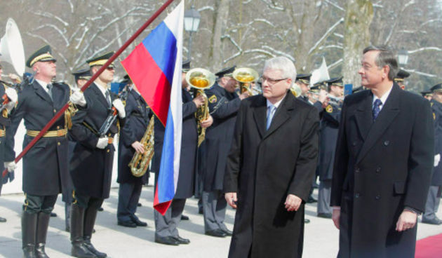 Josipović i Tuerk (Foto:Index/Delo/CROPIX)
