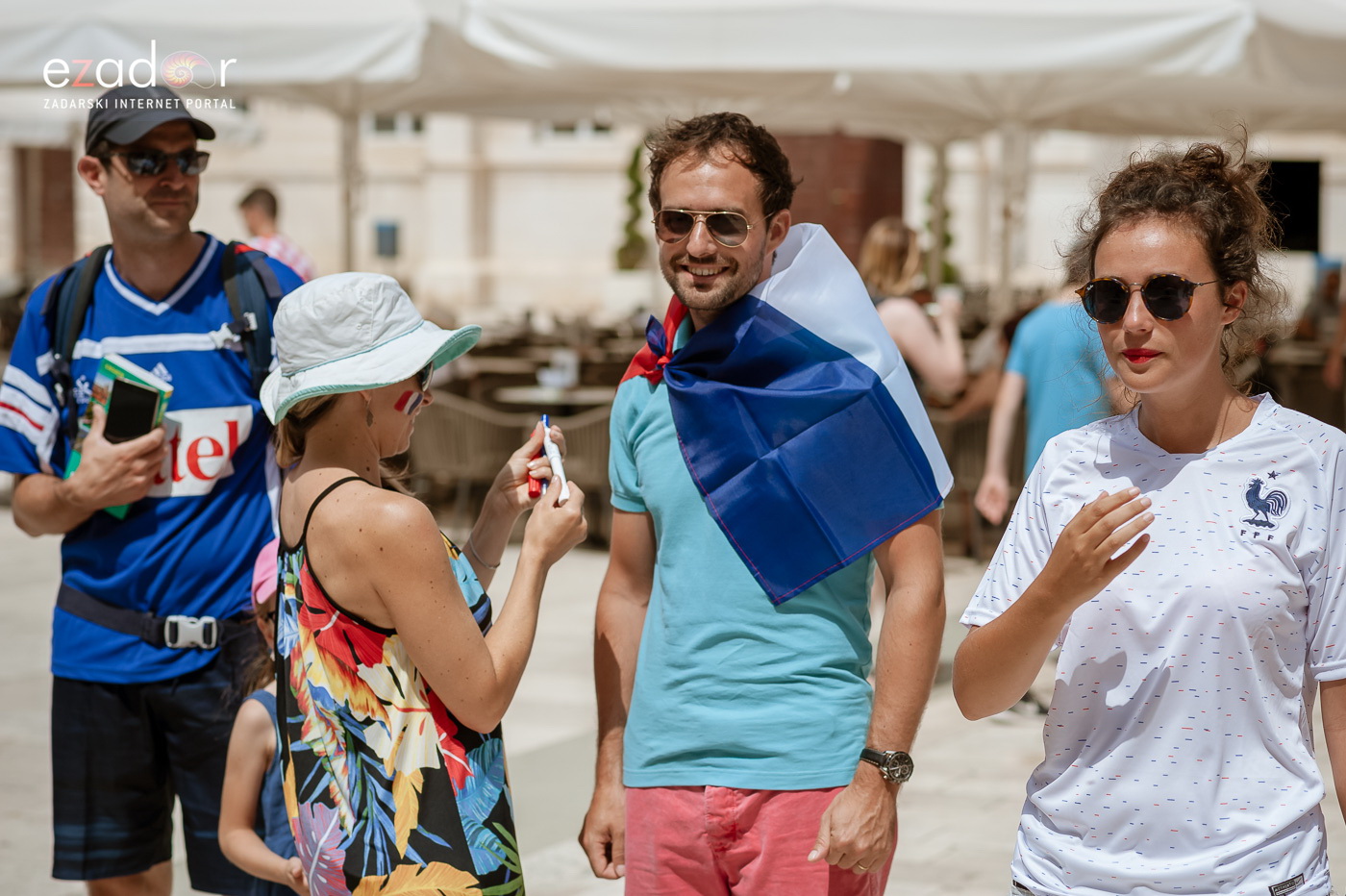 Navijačko ludilo u Zadru za vrijeme i nakon finala Svjetskog prvenstva Navijačko ludilo u Zadru za vrijeme i nakon finala Svjetskog prvenstva
