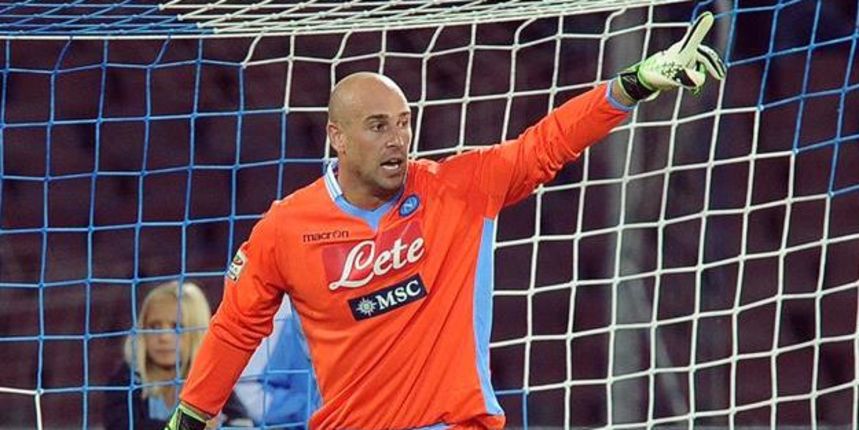 Pepe Reina, foto: sscnapoli.it Pepe Reina, foto: sscnapoli.it