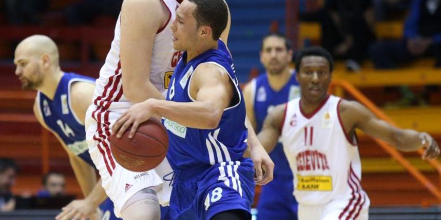 Dom Sportova, Zagreb – A-1 Liga za prvaka, 1. kolo, KK Cedevita – KK Zadar 72-85. Photo: Igor Kralj/PIXSELL Dom Sportova, Zagreb – A-1 Liga za prvaka, 1. kolo, KK Cedevita – KK Zadar 72-85. Photo: Igor Kralj/PIXSELL