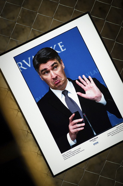 Kneževa palača: Otvorenje izložbe “Hrvatska novinska fotografija 2013.”, Foto: Marin Pitton