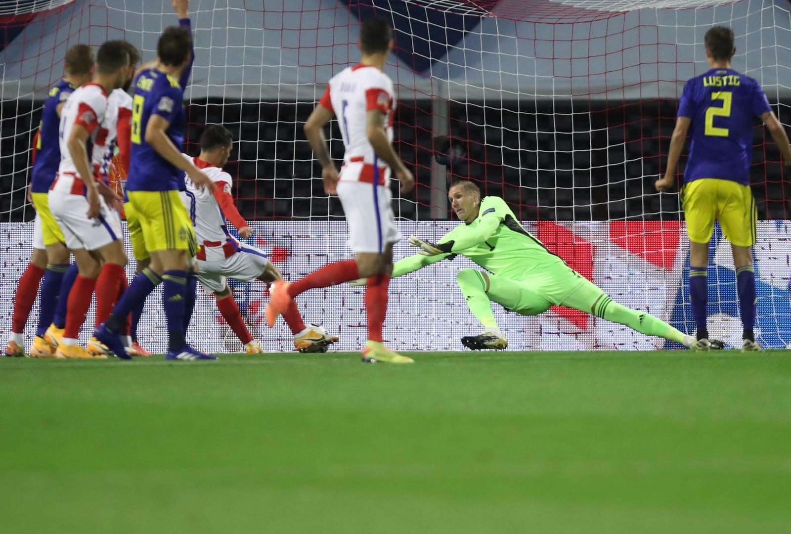 Liga nacija: Hrvatska – Švedska Liga nacija: Hrvatska – Švedska