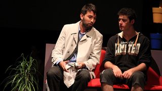 U suradnji HNK Zadar i Kazališne udruge “Igrajmo se” premijerno je izvedena predstava “Sasvim sam popubertetio” u režiji Žane Bumber. foto: Iva Perinčić U suradnji HNK Zadar i Kazališne udruge “Igrajmo se” premijerno je izvedena predstava “Sasvim sam popubertetio” u režiji Žane Bumber. foto: Iva Perinčić