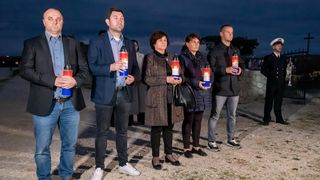 Andrej Plenković obilježio Dan sjećanja u Škabrnji Andrej Plenković obilježio Dan sjećanja u Škabrnji