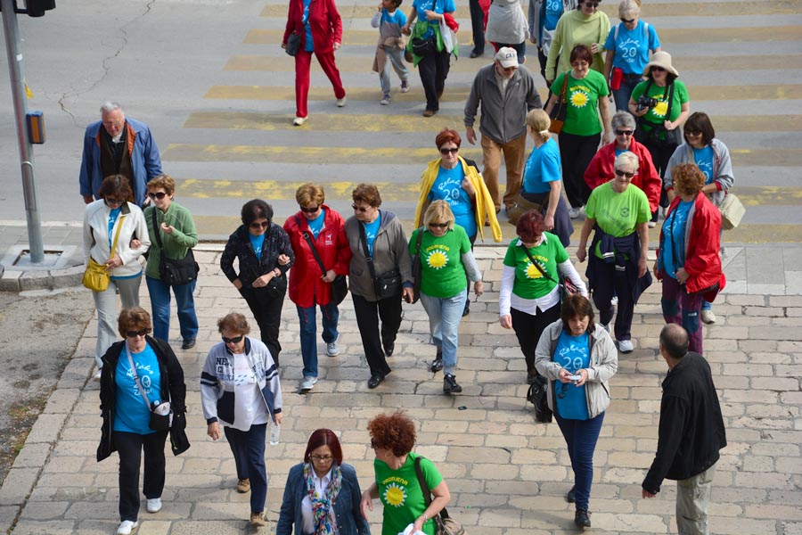 “Relaksice” u akciji “1000 koraka kroz 1000 ulica”, foto: Iva Perinčić “Relaksice” u akciji “1000 koraka kroz 1000 ulica”, foto: Iva Perinčić