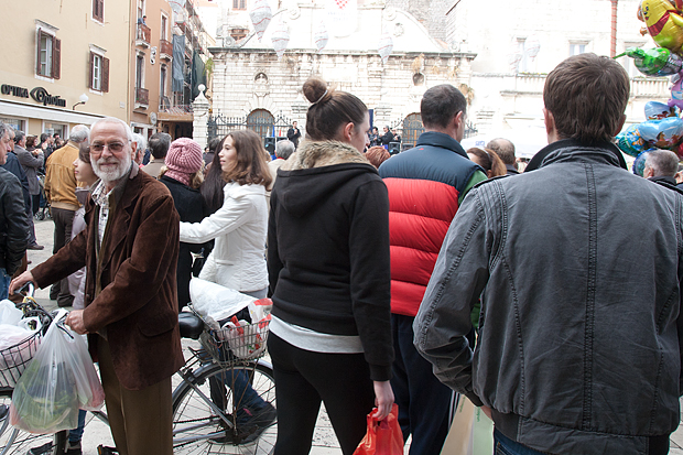 Subotnji šušur na Narodnom trgu, Foto: Leo Banić Subotnji šušur na Narodnom trgu, Foto: Leo Banić