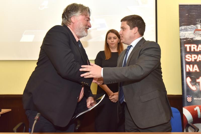 Preuzimanje nove brodice za traganje i spašavanje na moru Preuzimanje nove brodice za traganje i spašavanje na moru