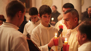 Crkva Sv. Šime : Svečana proslava Svijećnice (foto:Saša Čuka)