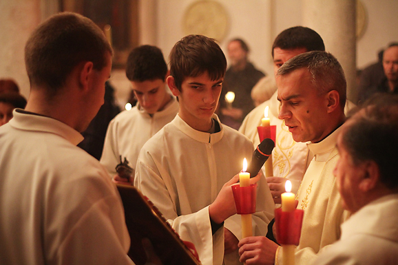 Crkva Sv. Šime : Svečana proslava Svijećnice (foto:Saša Čuka)