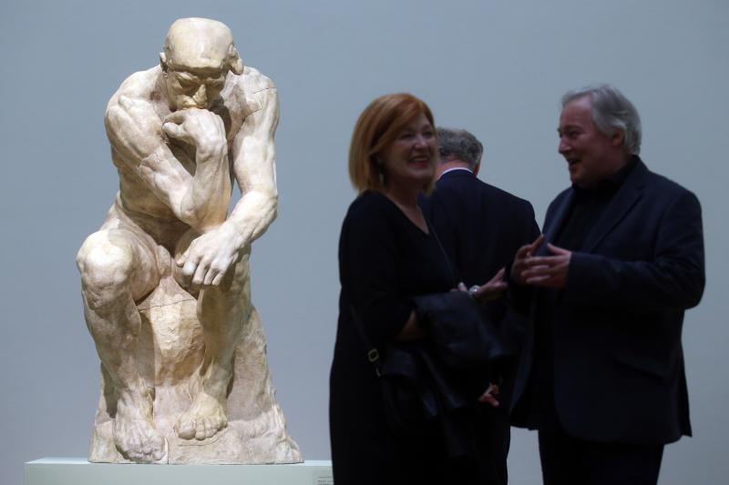 Svecano otvorenje izlozbe Augustea Rodina pod nazivom Rodin u Mestrovicevom Zagrebu. Photo: Igor Kralj/PIXSELL