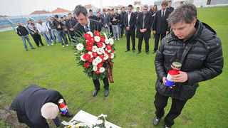 Obilježavanje 4. godišnjice smrti Hrvoja Ćustića (foto:Saša Čuka)