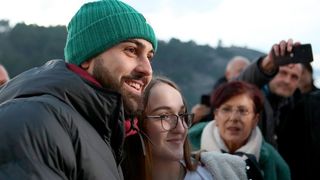 Veličanstveni doček brončanog Joška Gvardiola @ Novigrad Veličanstveni doček brončanog Joška Gvardiola @ Novigrad