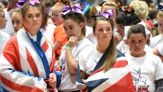 Zadar – U dvorani Krese Cosica na Visnjiku otvoreno je Europsko prvenstvo navijacica “European cheerleading championships 2015”. Danas i sutra svoje ce plesno akrobatske vjestine pokazati vise od 1500 natjecateljica. Photo: Dino Stanin/PIXSELL Zadar – U dvorani Krese Cosica na Visnjiku otvoreno je Europsko prvenstvo navijacica “European cheerleading championships 2015”. Danas i sutra svoje ce plesno akrobatske vjestine pokazati vise od 1500 natjecateljica. Photo: Dino Stanin/PIXSELL