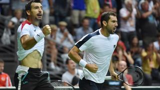 Davis Cup: Ivan Dodig/Marin Čilić – Nicolas Mahut/Pierre-Hugues Herbert 3-1. Photo. Hrvoje Jelavić/PIXSELL