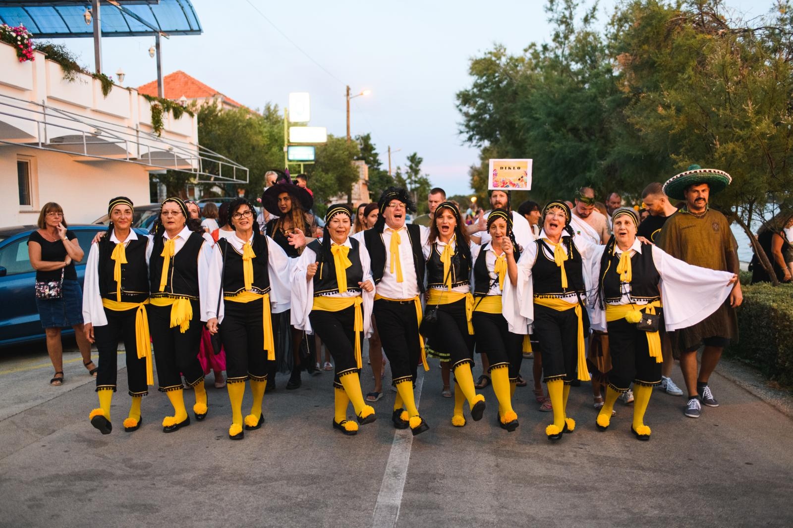 Prvi zadarski ljetni karneval u Diklu