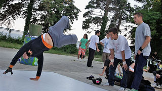 Grafiti, Hip hop & Break battles – Kapetanski park (foto: Marin Gospić)