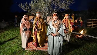 Diklo: Na Bunarima na blagdan sv. Stjepana uprilične žive jaslice Udruge Kveštura. Foto: Iva Perinčić Diklo: Na Bunarima na blagdan sv. Stjepana uprilične žive jaslice Udruge Kveštura. Foto: Iva Perinčić