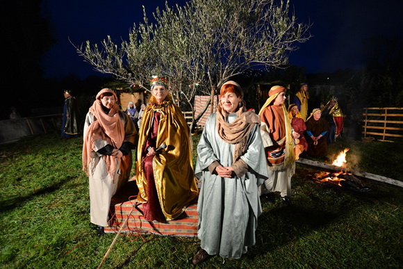 Diklo: Na Bunarima na blagdan sv. Stjepana uprilične žive jaslice Udruge Kveštura. Foto: Iva Perinčić Diklo: Na Bunarima na blagdan sv. Stjepana uprilične žive jaslice Udruge Kveštura. Foto: Iva Perinčić