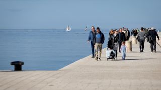 Sunčana nedjelja u Zadru, 2. veljače 2025.