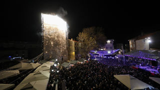 Pogled iz zraka: Svečano otvorenje manifestacije “Advent u Zadru”