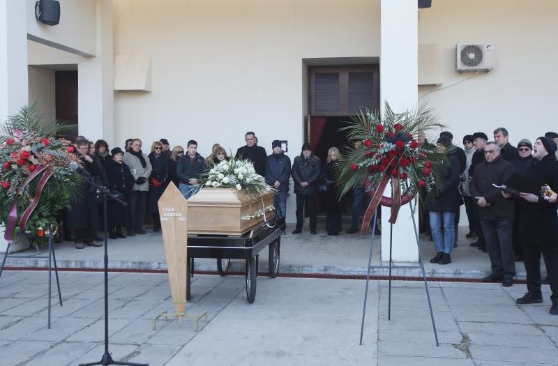 Posljednji ispraćaj velikog hrvatskog književnika Ive Brešana na šibenskom groblju Kvanj