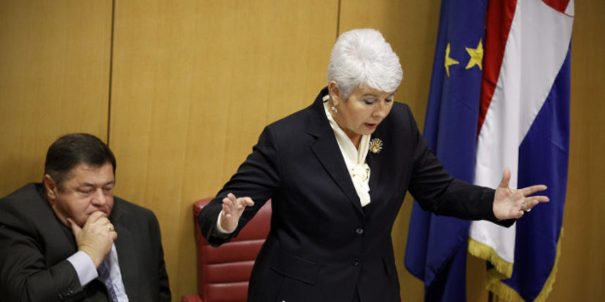 Jadranka Kosor, foto: CROPIX