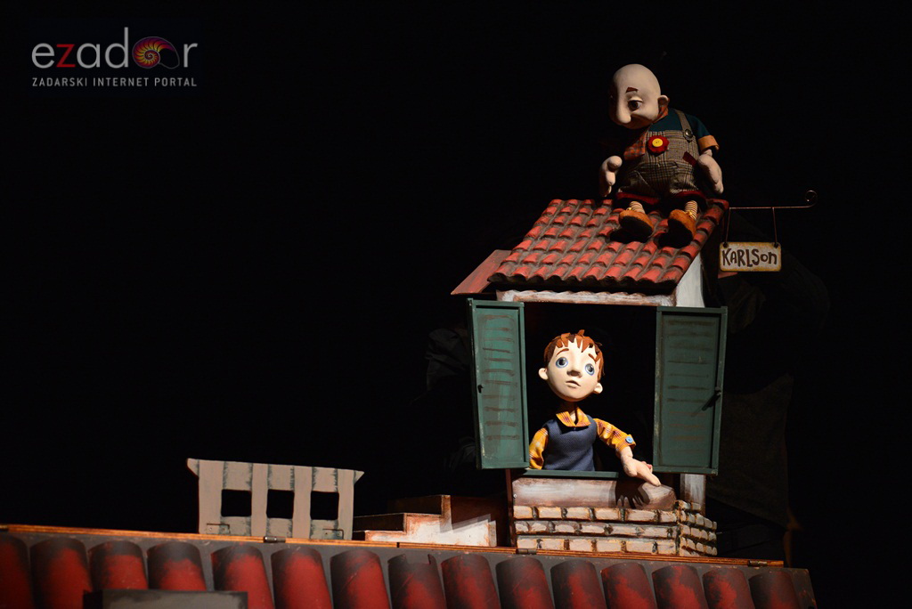 Premijera predstave “Karlson s krova” u Kazalištu lutaka Zadar Premijera predstave “Karlson s krova” u Kazalištu lutaka Zadar