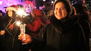 Spektakularni doček Nove 2017. godiner u Viru