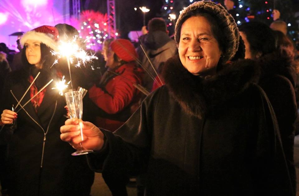 Spektakularni doček Nove 2017. godiner u Viru