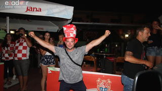 Bibinje: Navijanje za Vatrene i fešta nakon pobjede nad Engleskom