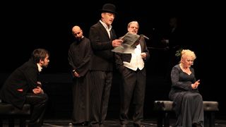 Gospoda Glembajevi u HNK Zadar, foto: Iva Perinčić Gospoda Glembajevi u HNK Zadar, foto: Iva Perinčić