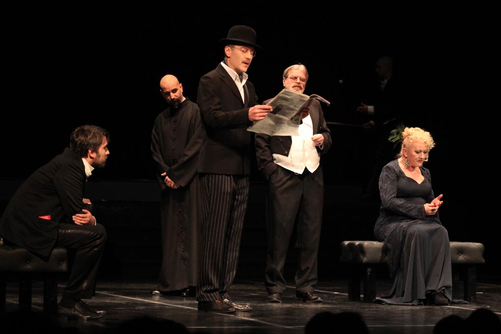 Gospoda Glembajevi u HNK Zadar, foto: Iva Perinčić Gospoda Glembajevi u HNK Zadar, foto: Iva Perinčić