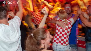 Zadar je gorio: Velika fešta nakon plasmana Vatrenih u polufinale Svjetskog prvenstva