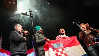 Veličanstveni doček brončanog Joška Gvardiola @ Novigrad Veličanstveni doček brončanog Joška Gvardiola @ Novigrad