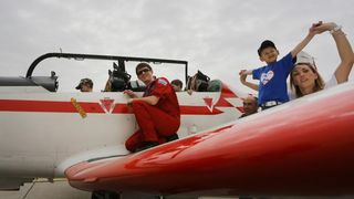 Štićenici humanitarne udruge “Jak kao Jakov” u posjeti zračnoj bazi Zemunik, Foto: Filip Brala/PIXSELL Štićenici humanitarne udruge “Jak kao Jakov” u posjeti zračnoj bazi Zemunik, Foto: Filip Brala/PIXSELL