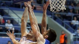 KC Drazen Petrovic, Zagreb – A-1 muska Liga za prvaka, polufinale, 3. utakmica, KK Cibona – KK Zadar 80-71. Photo: Goran Stanzl/PIXSELL KC Drazen Petrovic, Zagreb – A-1 muska Liga za prvaka, polufinale, 3. utakmica, KK Cibona – KK Zadar 80-71. Photo: Goran Stanzl/PIXSELL