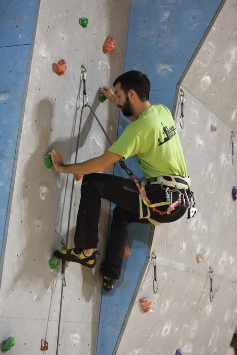 Bibinje: Županijsko natjecanje u sportskom penjanju na umjetnoj stijeni. Foto: Leo Banić