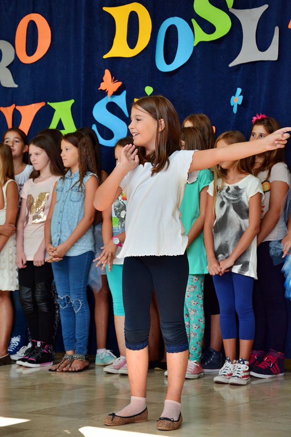 Prvi dan škole u OŠ Stanovi  ; foto Iva Perinčić