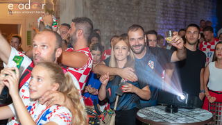 Zadar je gorio: Velika fešta nakon plasmana Vatrenih u finale Svjetskog prvenstva