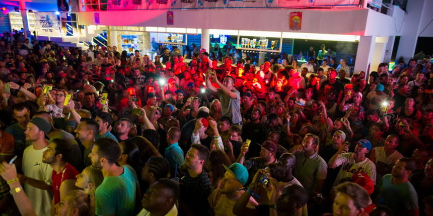 Aquarius after beach party i Fresh island festival 16.07.