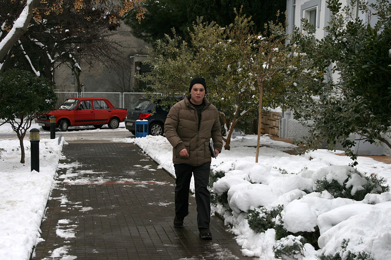 Snježni đir oko Gradske knjižnice Zadar, Foto: Lucija Juravić Snježni đir oko Gradske knjižnice Zadar, Foto: Lucija Juravić