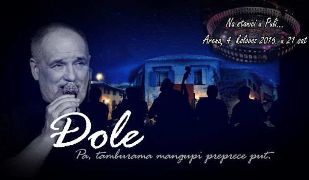 Đorđe Balašević u kolovozu u pulskoj Areni