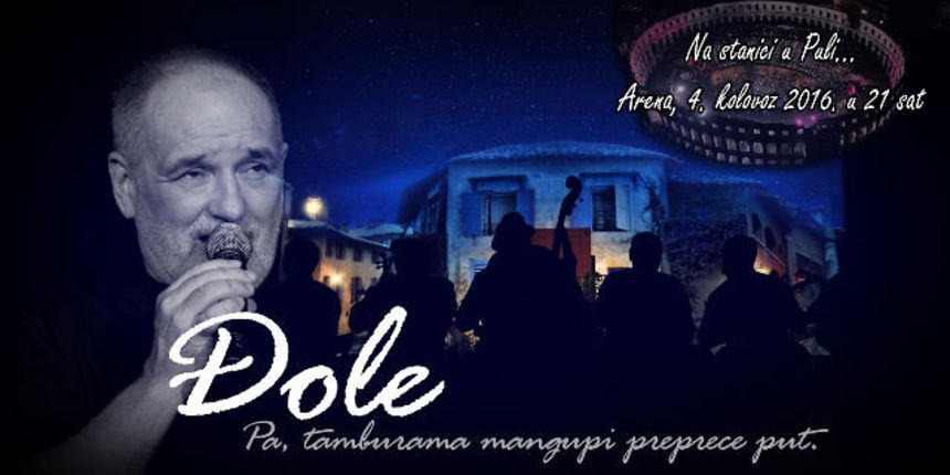 Đorđe Balašević u kolovozu u pulskoj Areni