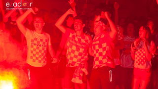 Zadar je gorio: Velika fešta nakon plasmana Vatrenih u finale Svjetskog prvenstva