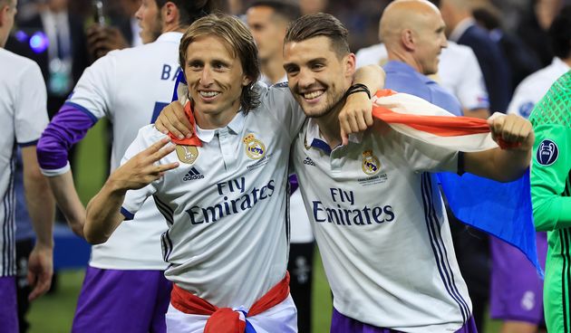 Luka Modrić i Mateo Kovačić