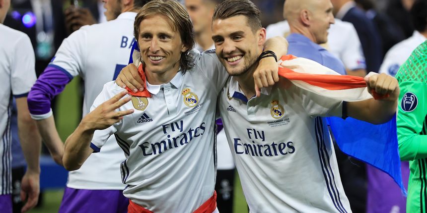 Luka Modrić i Mateo Kovačić