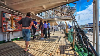 Ruski školski jedrenjak “Nadežda” u zadarskoj luci, foto: Roberto Lerga