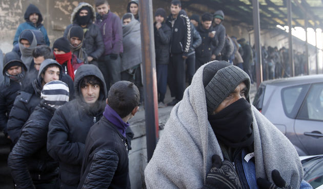 Beograd – izbjeglice na hladnoći