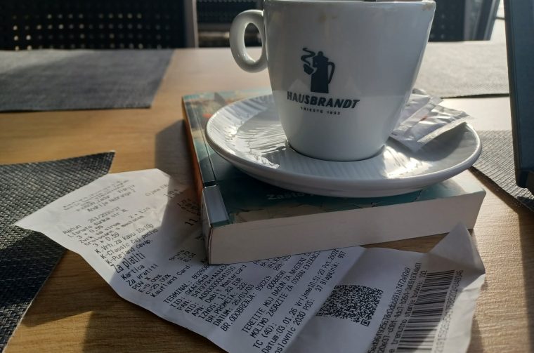 racun kava fiskalizacija kafic ugostitelj