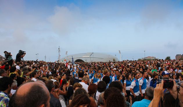 Jedrenje, Santander SP: 30 tiusća gledatelja na otvaranju!